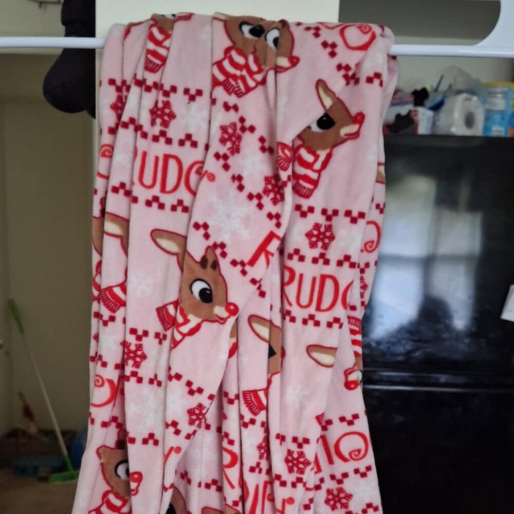 Rudolph the red nose reindeer jammie pants
